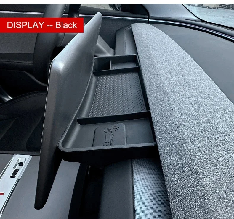 For Tesla Model Y Juniper 2025 Model 3 Highland 2024+ ETC Bracket Tray Silicone