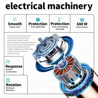 Meuleuse d'angle sans fil Makita DGA404 100 mm/125 mm 18 V, outil professionnel pour le meulage, la découpe et le polissage 3