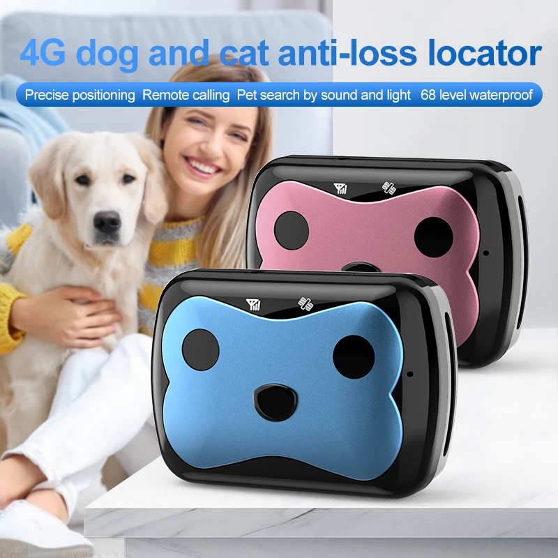 

Pets GSM GPRS Tracker Waterproof Dog GPS Positioner Locator Device Geo-fence Lbs Free App Platform Tracking Device Dog Supplies