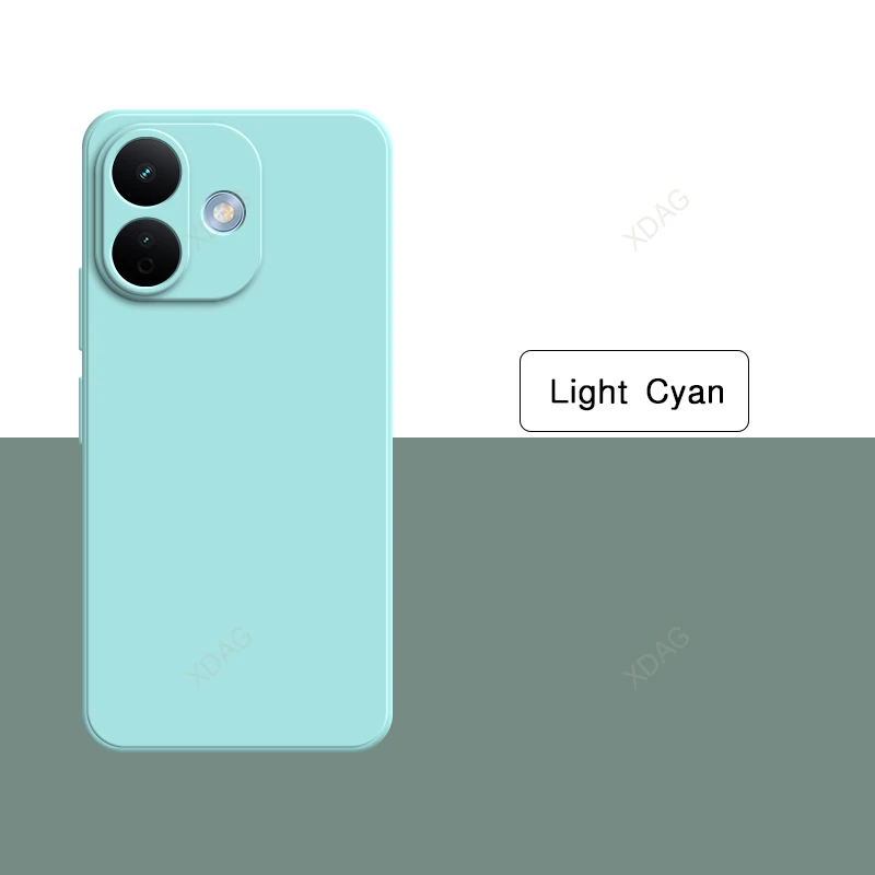Candy Phone Case - Soft Liquid Silicone Gel with Flocking Interior Back Cover