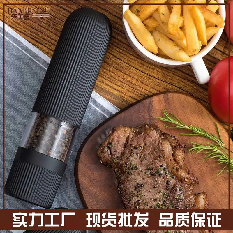 Youpin-Molinillo Eléctrico para cocina, herramienta de molienda de pimienta  gruesa, sal y pimienta en polvo, condimento, negro y blanco, para cocinar y  barbacoa - AliExpress