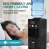 3 in 1 Water Cooler Dispenser with Built-in Ice Maker, Hot Cold Room Temp Water and Bullet Ice, Top Loading 2, 3 or 5 Gallon, 26 6