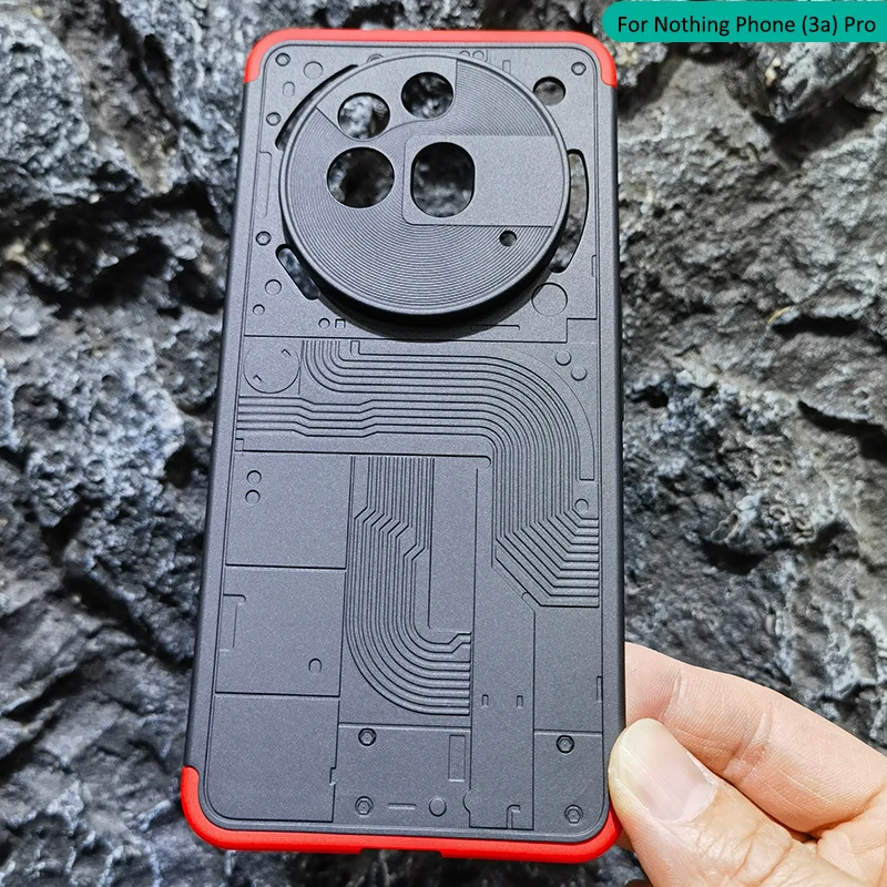 Ultra Thin Matte Frosted Hard Plastic Flashlight Cutout Case