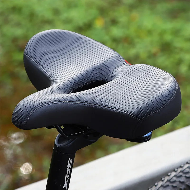 WEST BIKING Wide Ergonomic Bicycle Saddle - Comfortable And Supportive Cycling  Seat