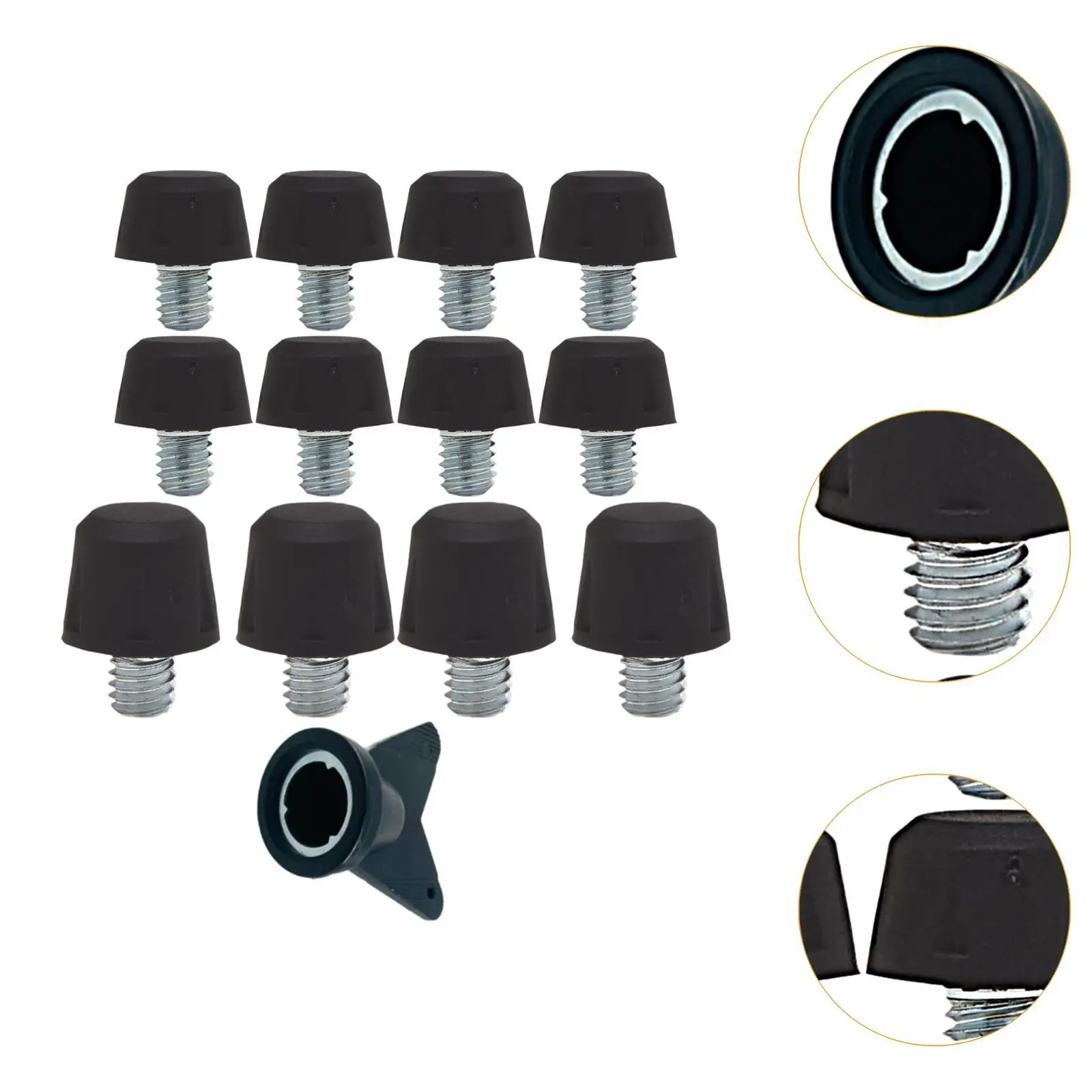 Football Boot Spikes, 12 Pieces Replacement
