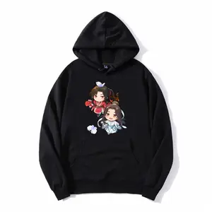 Sudadera con capucha de Anime de dibujos animados para mujer, sudaderas con  capucha Tian Guan Ci Fu, Xie Lian Hua Cheng, ropa linda de invierno,  sudaderas Kawaii estéticas - AliExpress