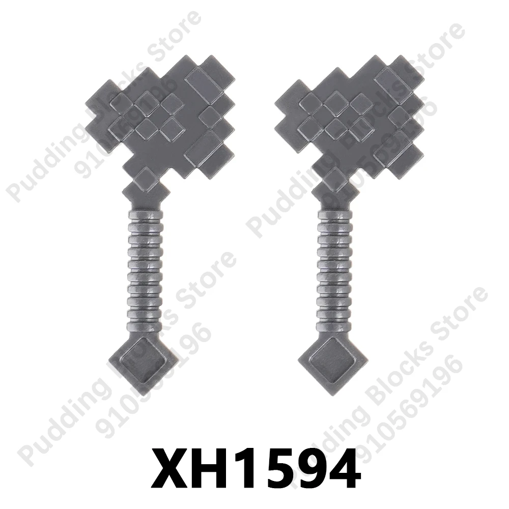 X0299 빌딩 블록 액션 피규어 XH1592 XH1593 XH1594 XH1595 XH1596 XH1597 XH1598 XH1599 DIY 벽돌 액세서리 어린이 장난감