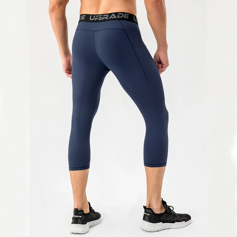 Navy Blue Compression Tights