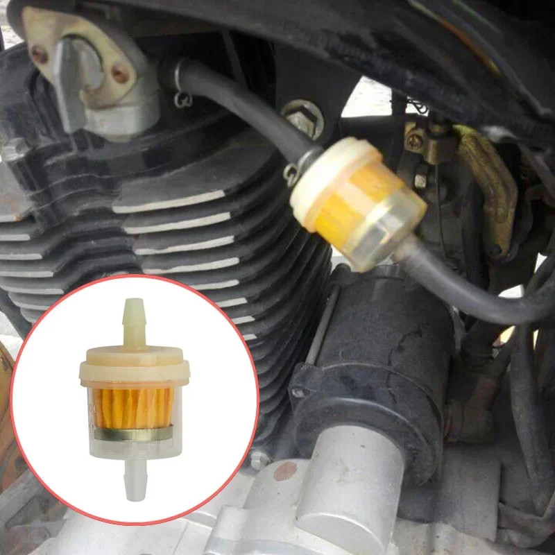 

3Pcs Car Dirt Pocket Bike Oil Filter Petrol Gas Adapter Gasoline Liquid Fuel Filter for Scooter Motorcycle Motorbike Motor