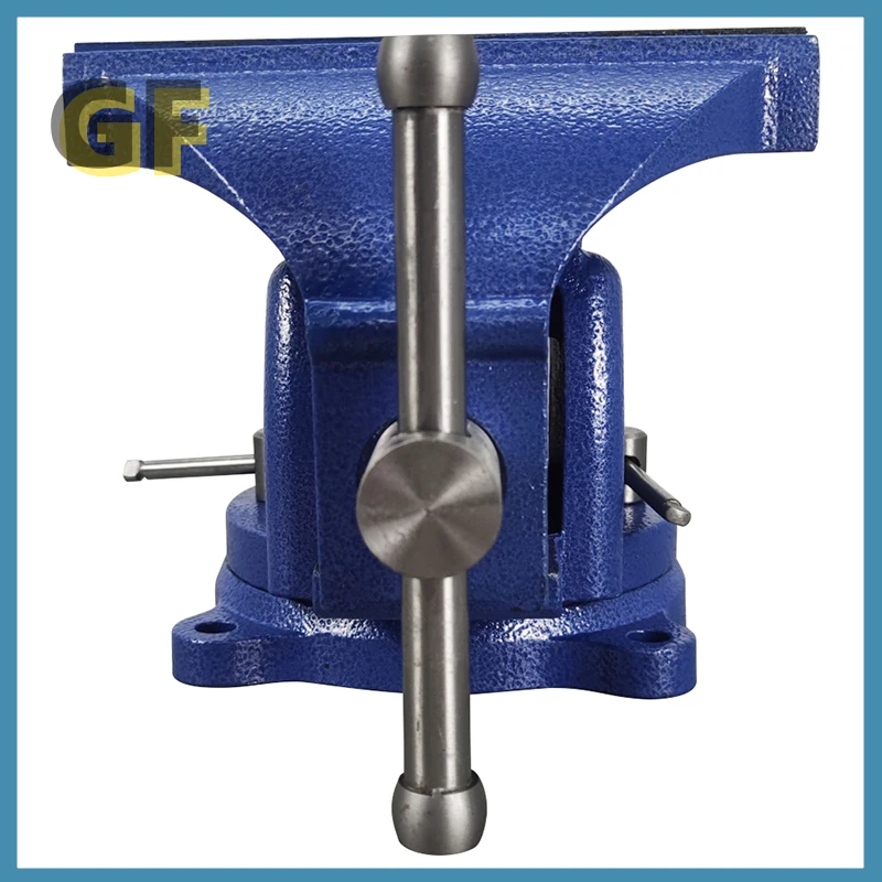 8" Heavy Duty Bench Vise Milling Clamp Grip Household Table Workbench Woodworking Vice Pliers 360 Degree Rotation 3