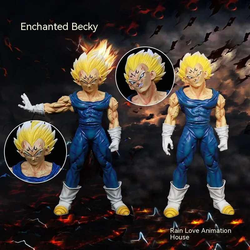 

Presale Anime Dragon Ball Z Figure Gk Majin Vegeta Figurine 38cm Pvc Action Figures Collection Model Toys For Children the Gifts