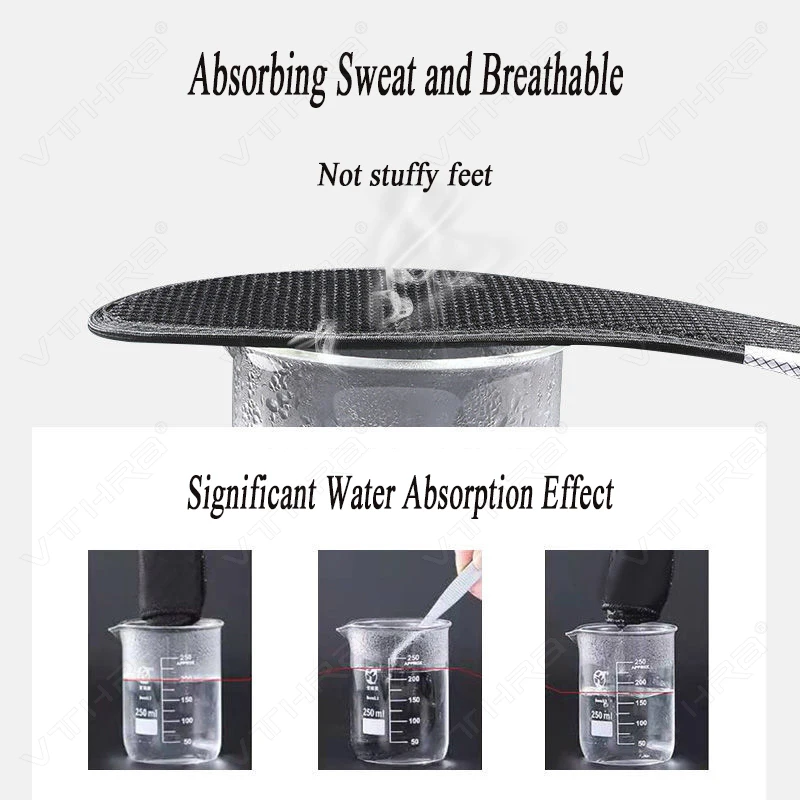 Deodorant Insoles Breathable Bamboo Charcoal Sport Durable Shoe Pad Health Absorb-Sweat Inserts Soles Unisex 10 PCS/Lot for shoe insoles