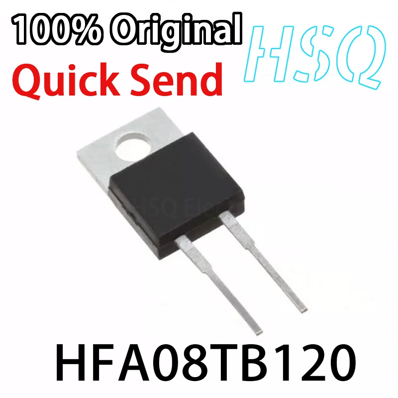 

5PCS New HFA08TB120 Fast Recovery Diode 1200V TO220