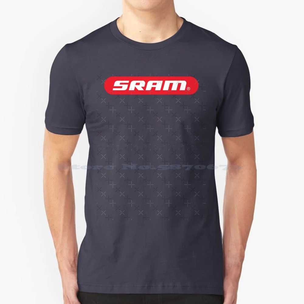 Red Of "S" T Shirt 100% Cotone Tee Sram Bike Sram Eagle Logo Sram Logo Sram Cycle Sram Components Pivot S Work Cube Falcon