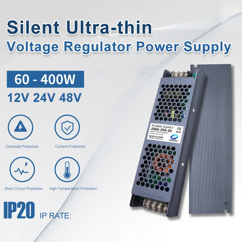 48V Switching Power Supply AC 180-264V Silent Slim Regulated DC Transformer  100W 200W 400W LED Driver - AliExpress