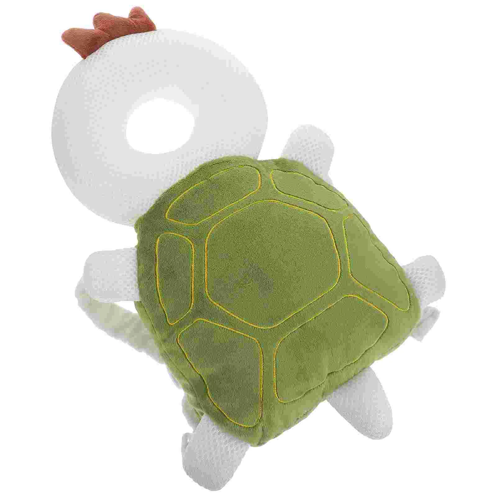 Head Protector Toddler Anti-fall Adjustable Backpack for Baby Pp Cotton Cute Infant Walking Turtle Crawling