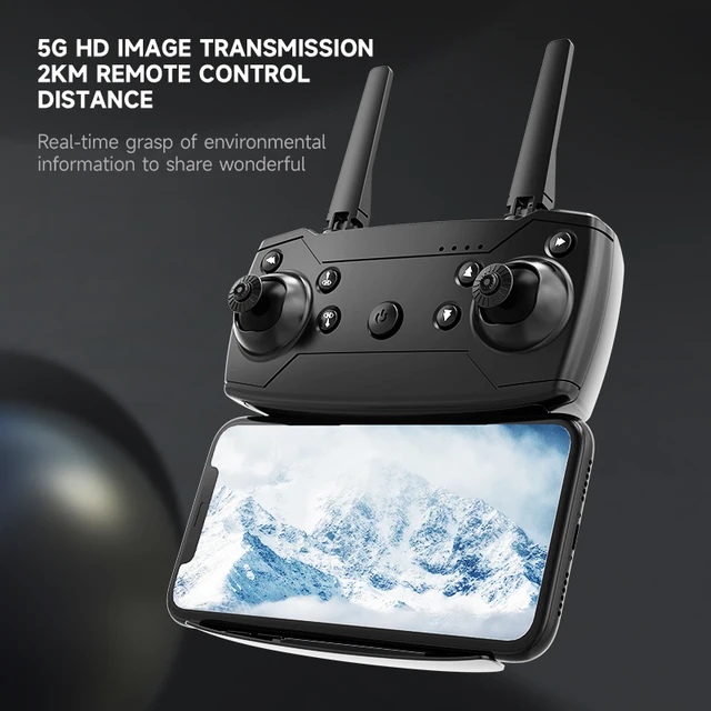 Professional Drone 4K S91 with Dual Camera Foldable Quadcopter with 360 Degree Obstacle Avoidance 5G WiFi Mini Drone RC Toy 5