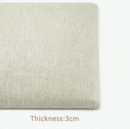 

Thick Self -stick Modern fabric soft bag bed head wall stickers