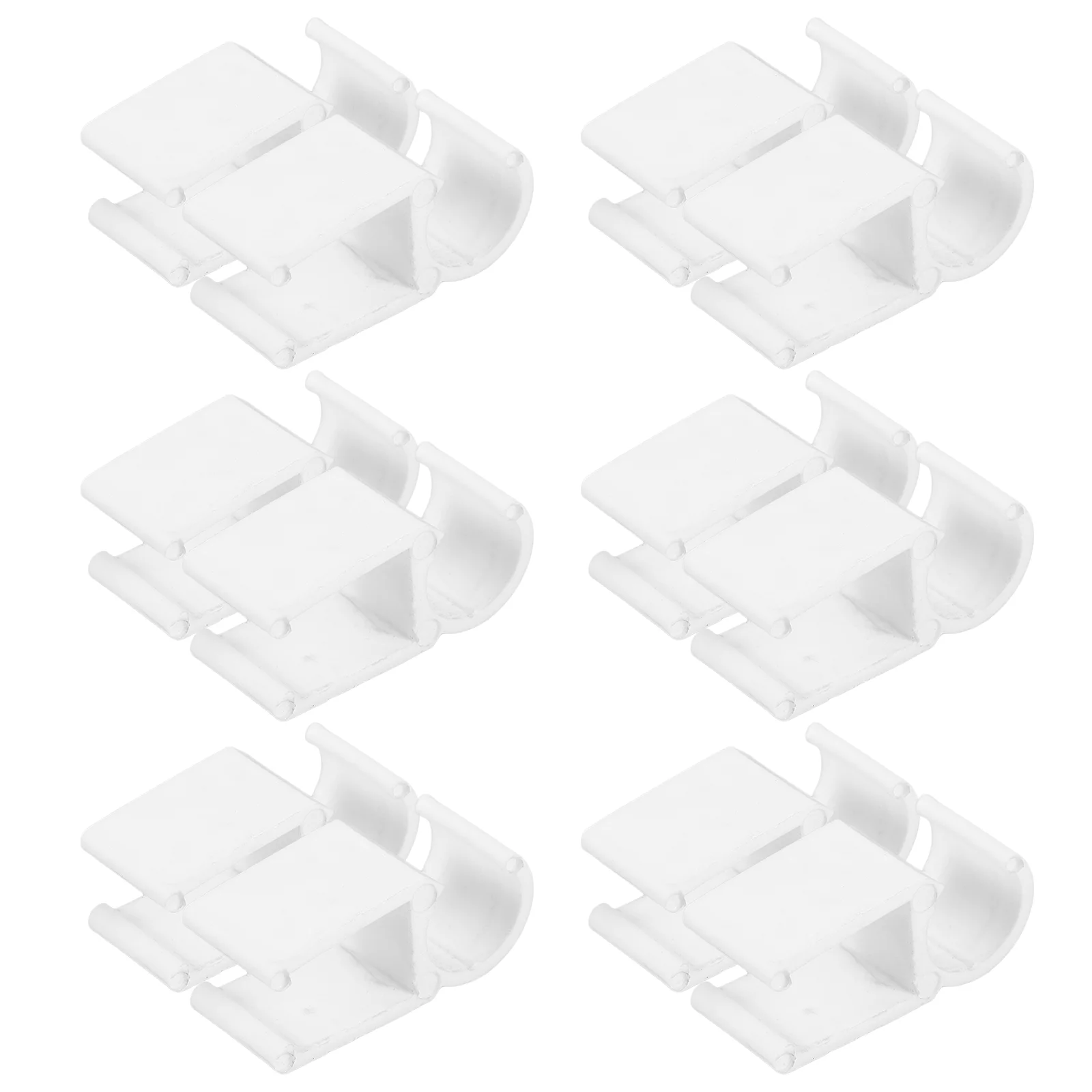 

20 Pcs Whiteboard Pen Holder Writing Buckle Buckles Lead Pencils Holders Plastic Clamps Clips Fixed Fixing