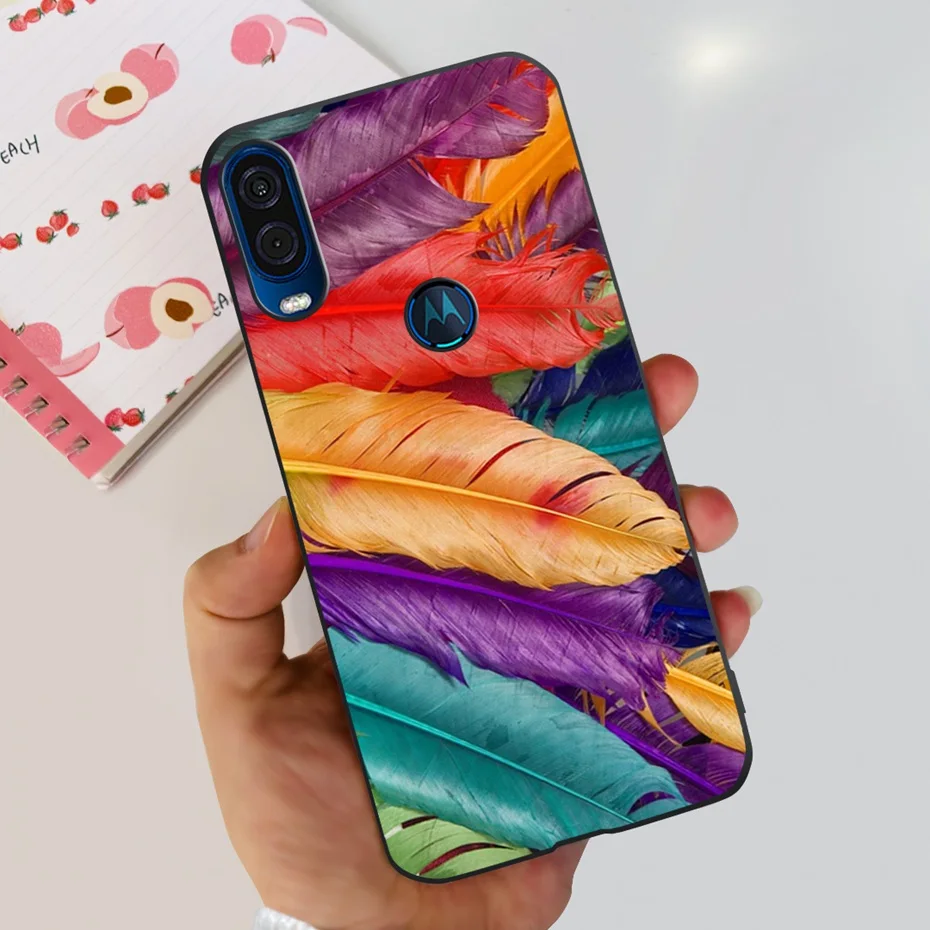 Cute Flower Cat Painted Soft Silicone Phone Case Cover
