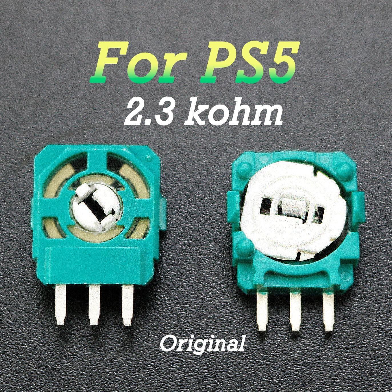 1 Stuk 3d Analoge Microschakelaar Sensor Voor Ps4 Ps5 Originele Oem Mini Thumbstick Controller Schakelaar As Weerstanden Potmeter