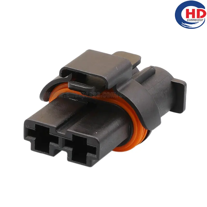 

2pin Auto Electri waterproof wireharness plug connector 1544361-1