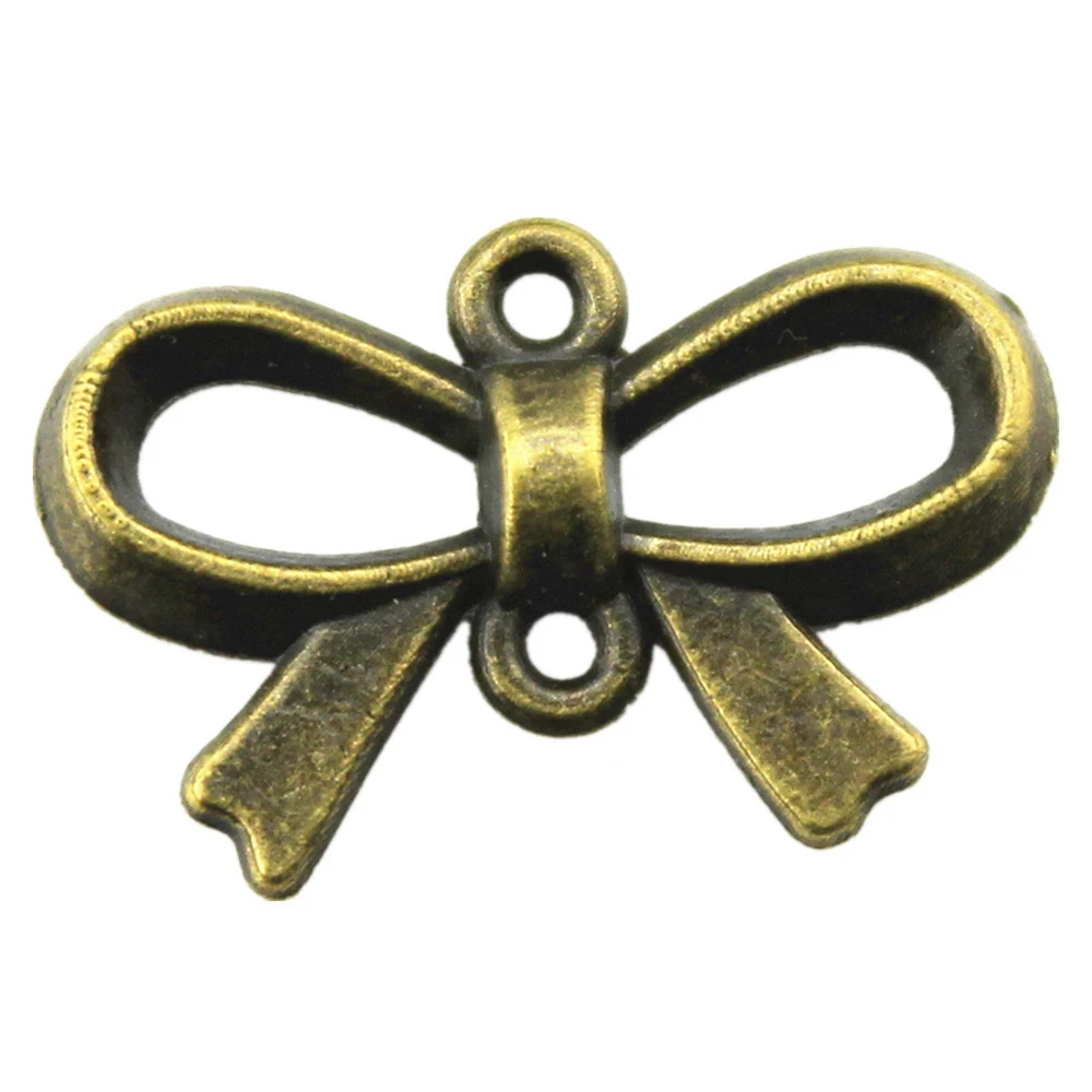 

10pcs/lot Bow Tie Connector Charms For Jewelry Making Women Accessories