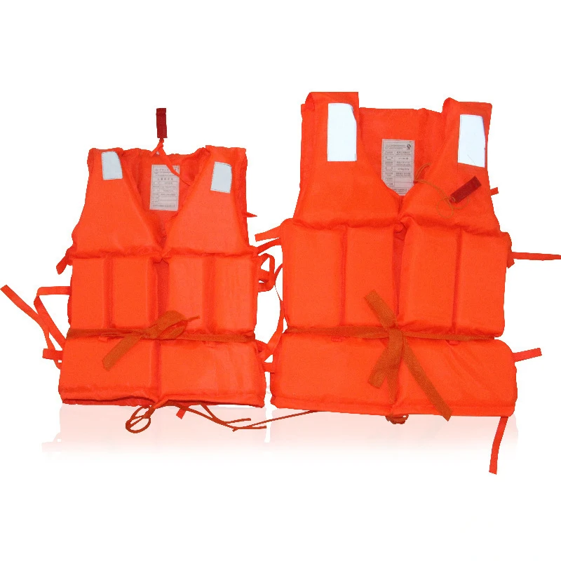 Orange Adult Childen Foam Flotation Swimming Life Jacket Vest With Whistle Boats Fishing Vest Swimming Drifting life jacket