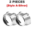 2pcs Style A Silver