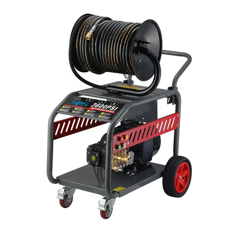 

3600PSI Electric drive sewer drain water jet cleaning High Pressure Car Washer Machine
