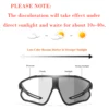 Men Women Photochromic Motorcycle Glasses Outdoor Sports Big Frame Windproof Cycling Running Hiking Goggles 3