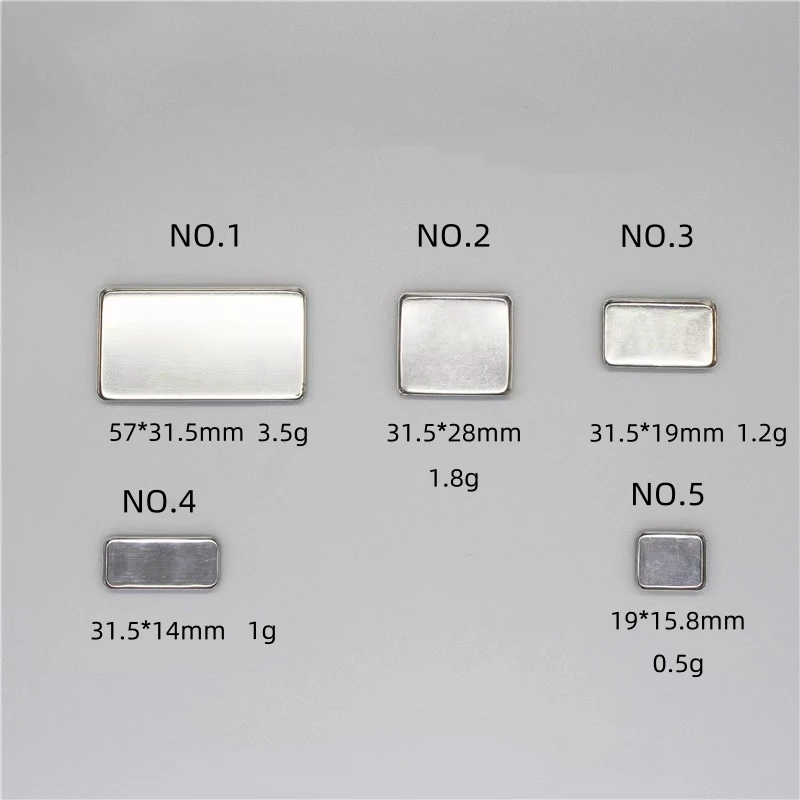 M * F magnetic suction subpackage universal iron plate powder stamp pressed eye shadow powder blusher high gloss lipstick 3