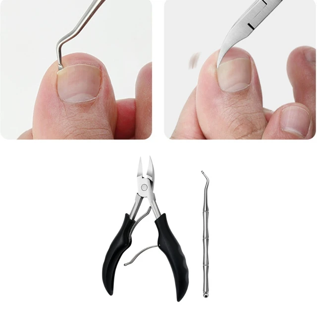 Toe Nail Clippers Podiatrist Toenail Clippers for Thick Nails Seniors Men