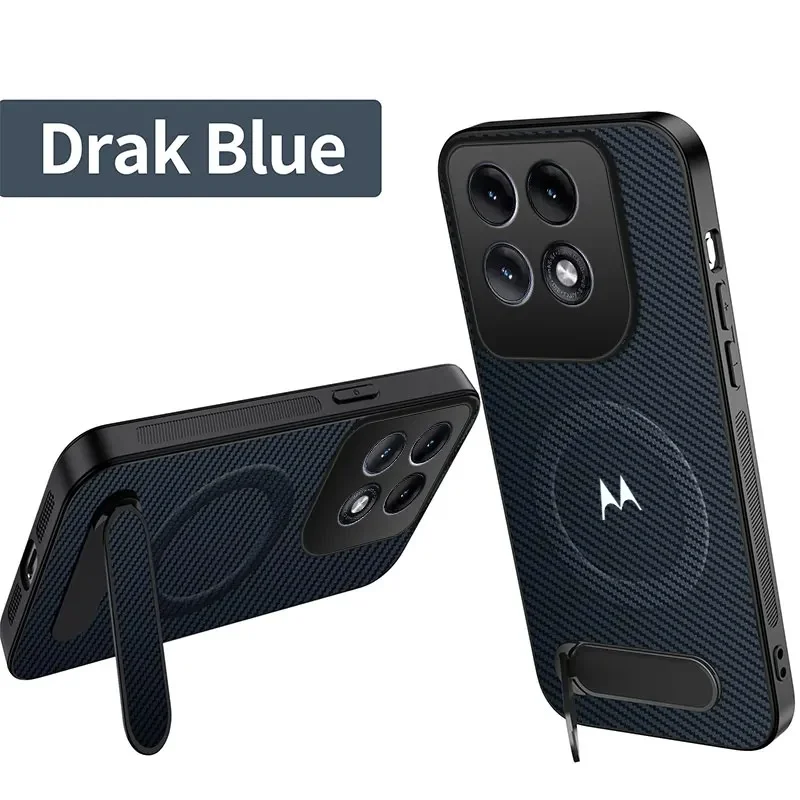 Premium Magsafe Carbon Fiber Texture Stand Cover