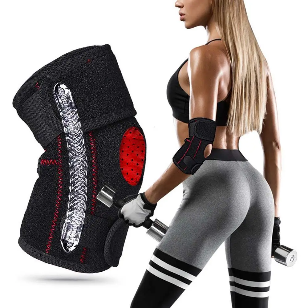 

Elbow Protectors Sports Wristband Pad Arthritis Sport Gym Arm Sleeve Guard Elbow Support Spring Elbow Brace Elbow Protector