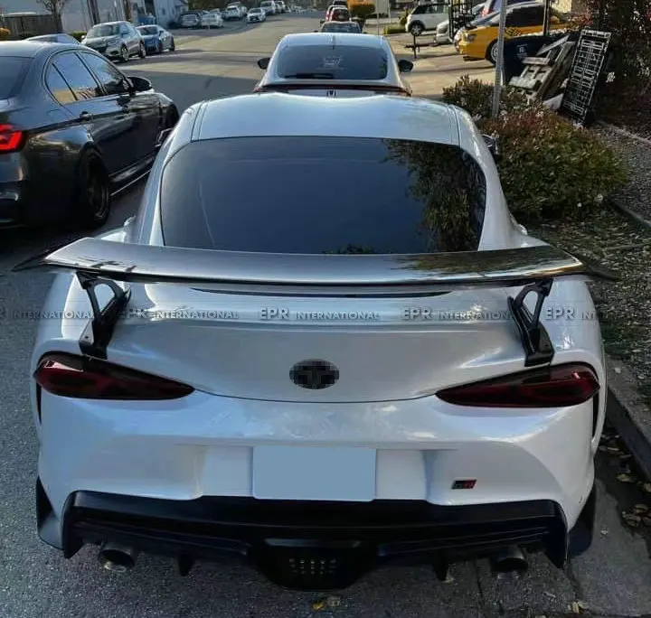 For Toyota Gr Supra A90 Rear Trunk Gt Spoiler Wing Trim Bodykits Carbon