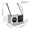 2-in-1 Cat Hammock Hanging Type Cat Nest Window Suction Cup Balcony Hanging Nest No Punching Cat Hammock Cat Nest Tunnel Toys 3