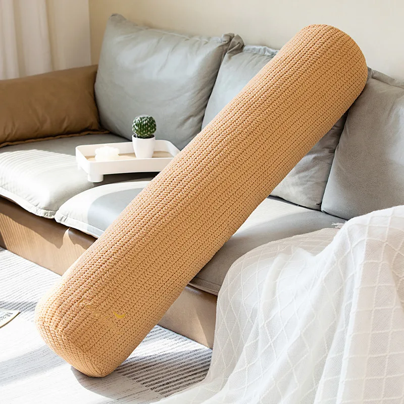 Almohada de espuma viscoelástica para dormir de lado, cojín de cabecera,  Clip para piernas, almohada de refuerzo para cama de niñas, decoración del  hogar