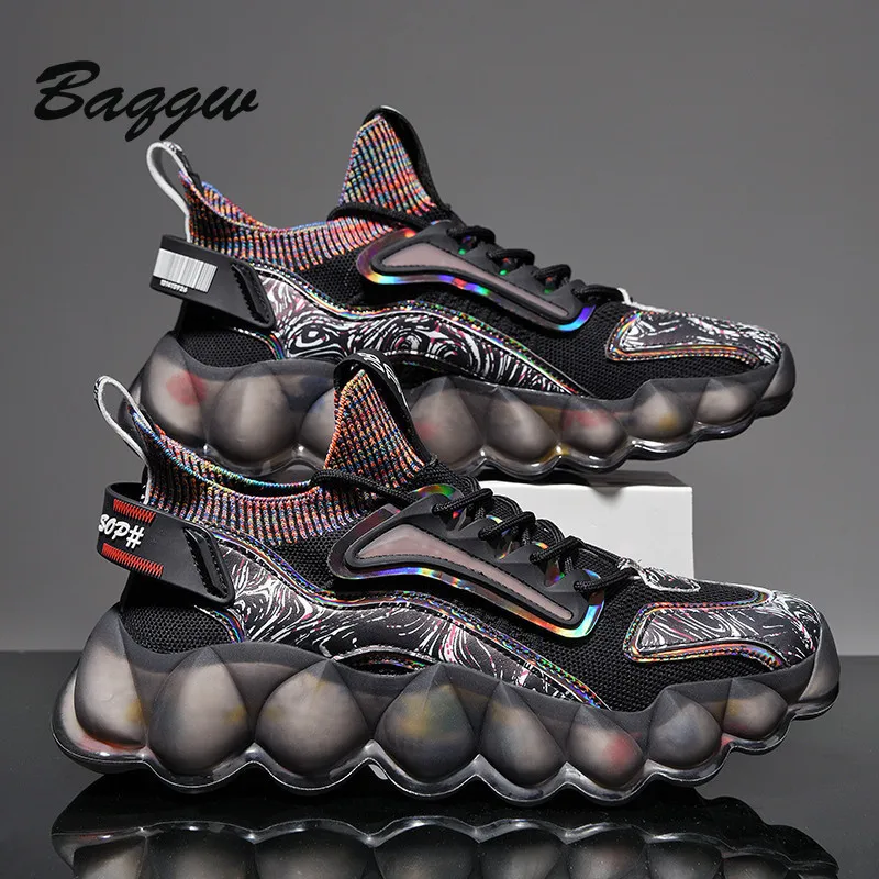 Fashion Casual Men Shoes Trainer Race Sports Running Shoes Men Sneakers Tenis Luxury High Shoes - AliExpress