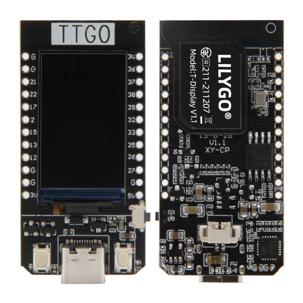 ตัวเลือกสินค้า บอร์ดพัฒนา ESP32 จอแสดงผล 1.14 นิ้ว ST7789V