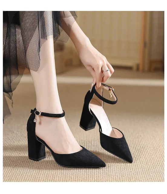 靴 SANKUANZ POINTED TOE HIGH HEEL 44 POINTED TOE HIGH HEEL DAGGER SNEAKERS – SANKUANZ