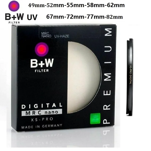 B W UV-filter MRC nano MASTER 82 mm