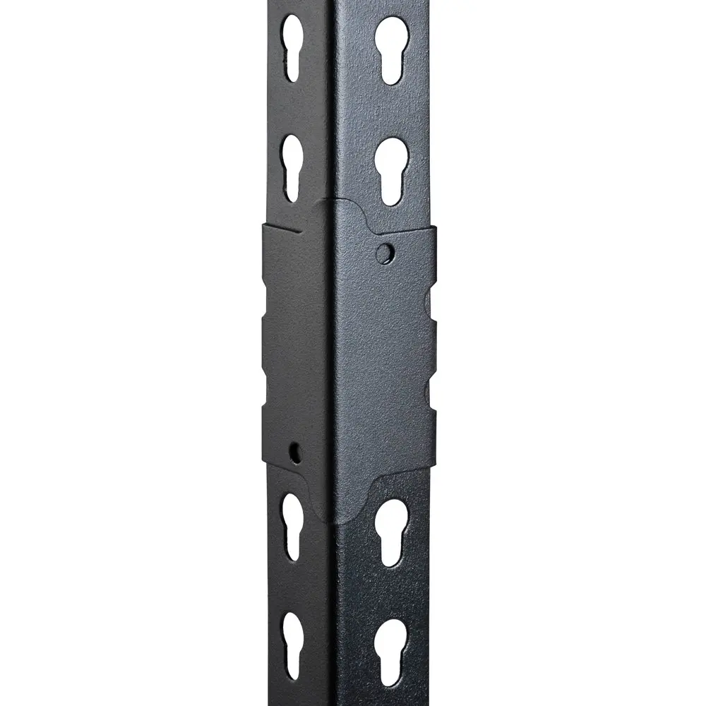 Edsal UR-364BLK Steel Industrial Shelving, 36" Width x 60" Height x 18" Depth, Black