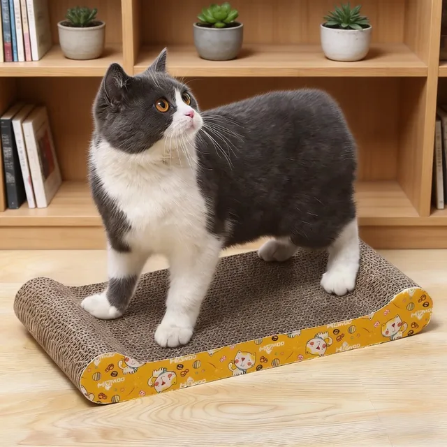 Cat Scratch Board Cat Scraper Sharpening Claw Cardboard Corrugated Board Scratch-resistant Cat Scratch Board Cat Toy Sofa Bed Cat Scratch Board Cat Scraper Sharpening Claw Cardboard Corrugated Board Scratch-resistant Cat Scratch Board Cat Toy Sofa Bed