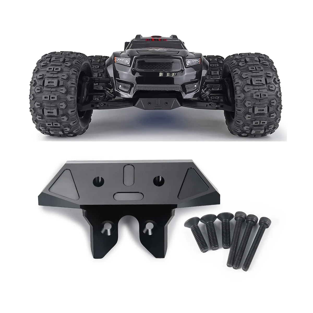 

Металлический передний бронированный бампер, защитная пластина для TRAXXAS Sledge 1/8 RC Car Upgrade Parts