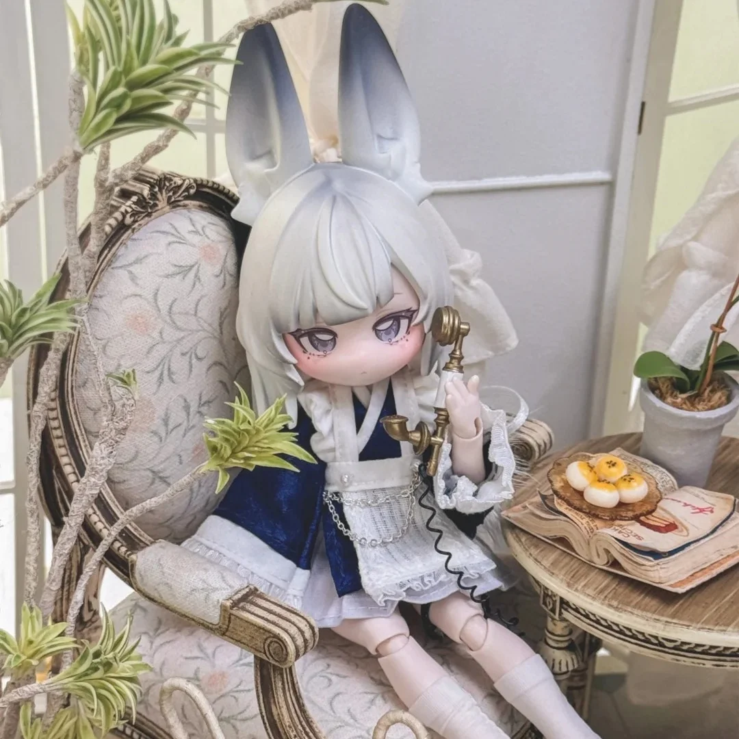 BJD Doll Blind Box Toys Gift - Moon Rabbit 12-Point Action