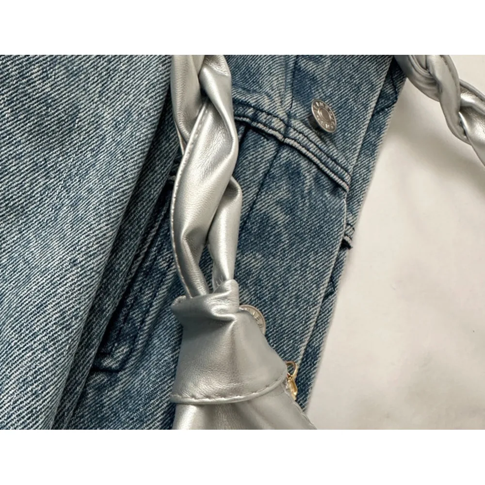 Cloud pleated single shoulder underarm bag with texture for women's 2024 new trendy internet celebrity handbag_senzul.com