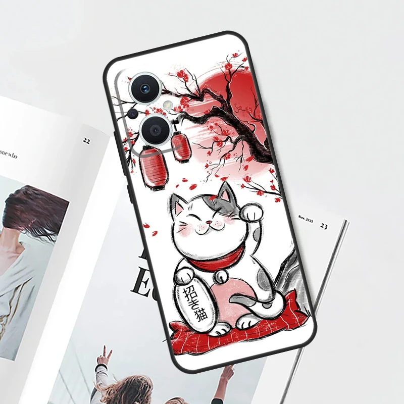 Red Sun Japanese Anime Phone Case Cover