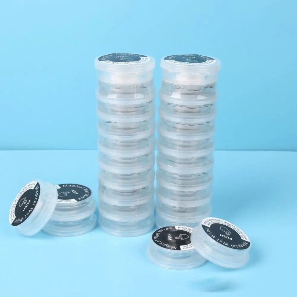 10PCS New Washable Press-style Wipes Tear Resistance Cleaning Mini Face Towels Portable Disposable Compressed Towel Sports