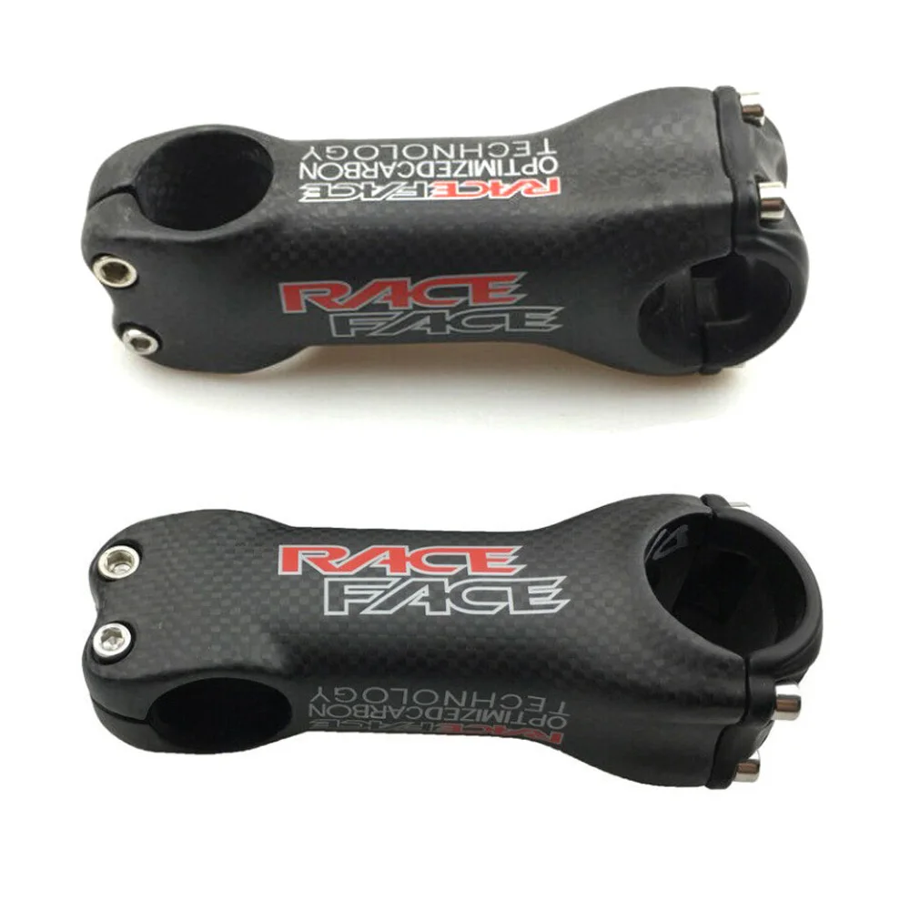 

Race Face NEXT Cycling Stem 3k Matte Full Carbon Fiber Bike Stem 70-120mm MTB Road Bicycle Handlebar Stems Stand 6°